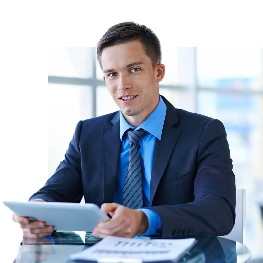 Man in suit